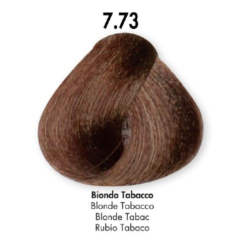 HS Milano Farba Do Włosów 7.73 Tytoniowy Blond 100 ml