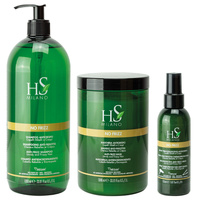 HS Milano Zestaw No Frizz Szampon 1000 ml + Maska 1000 ml + Spray Termoochronny 150 ml