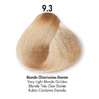 HS Milano Farba Do Włosów 9.3 Złoty Bardzo Jasny Blond 100 ml