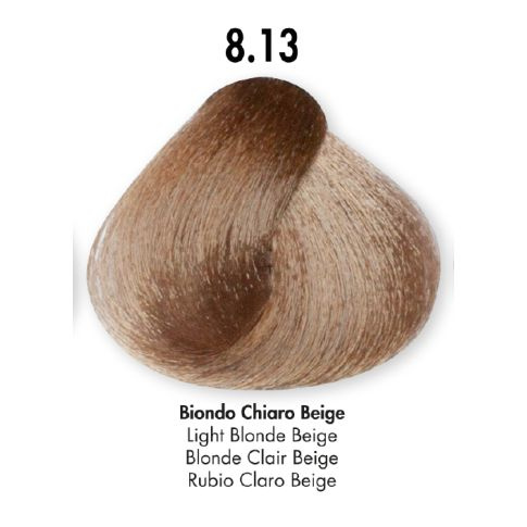 HS Milano Farba Do Włosów 8.13 Beżowy Jasny Blond 100 ml 