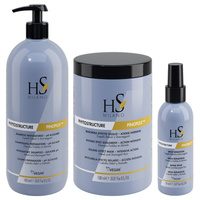 HS Milano Zestaw Phytostructure Pinoplex Szampon 1000 ml + Maska 1000 ml + Spray 150 ml