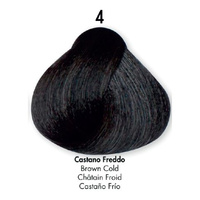 HS Milano Farba Do Włosów 4 Zimny Brąz 100 ml