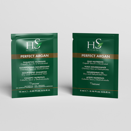 HS Milano Zestaw Testowy - Szampony, Maski, Olejek i Krem 10 szt.