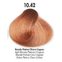 HS Milano Farba Do Włosów 10.42 Koniakowy Jasny Platynowy Blond 100 ml