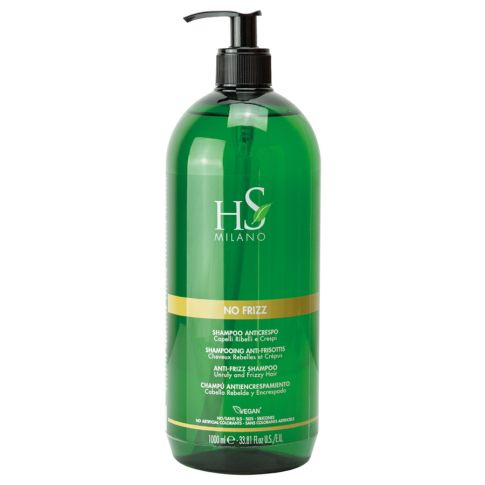 HS Milano No Frizz Szampon Przeciw Puszeniu Się Włosów 1000 ml