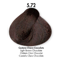 HS Milano Farba Do Włosów 5.72 Czekoladowy Jasny Brąz 100 ml