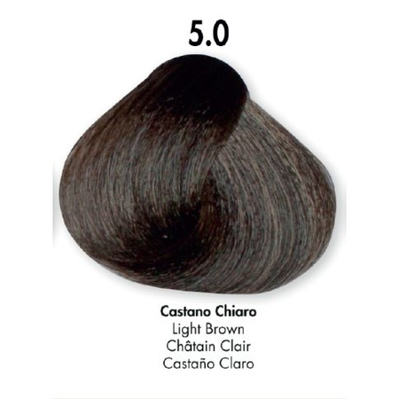 HS Milano Farba Do Włosów 5.0 Jasny Brąz 100 ml 