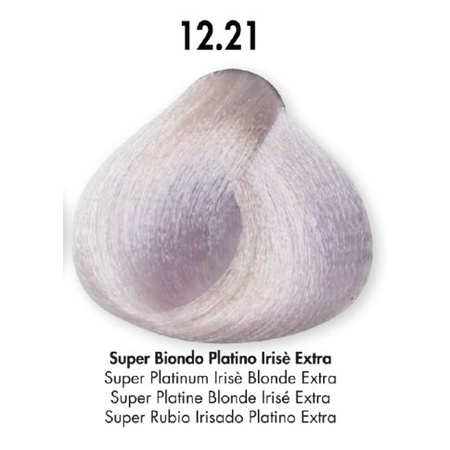 HS Milano Farba Do Włosów 12.21 Super Platynowy Popielaty Blond Irys 100 ml 