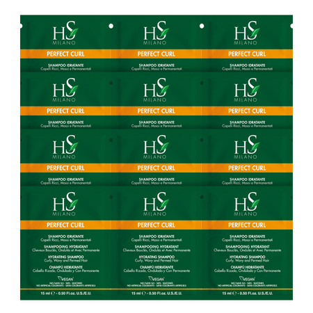 Zestaw 12 Próbek Perfect Curl Szampon 12 x 15 ml