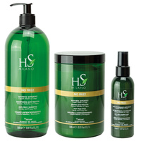 HS Milano Zestaw No Frizz Szampon 1000 ml + Maska 1000 ml + Mleczko 150 ml