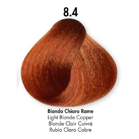HS Milano Farba Do Włosów 8.4 Miedziany Jasny Blond 100 ml 