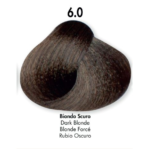 HS Milano Farba Do Włosów 6.0 Ciemny Blond 100 ml