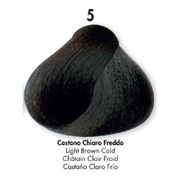 HS Milano Farba Do Włosów 5 Zimny Jasny Brąz 100 ml