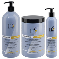 HS Milano Zestaw Phytostructure Pinoplex Szampon 1000 ml + Maska 1000 ml + Eliksir 350 ml