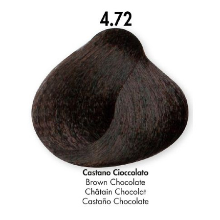 HS Milano Farba Do Włosów 4 .72 Czekoladowy Brąz 100 ml 