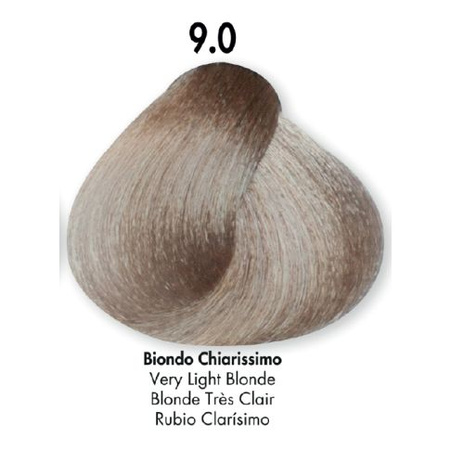 HS Milano Farba Do Włosów 9.0 Bardzo Jasny Blond 100 ml 