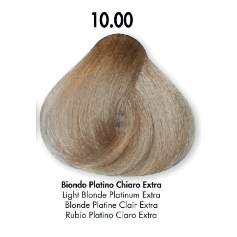 HS Milano Farba Do Włosów 10.00 Ekstra Jasny Platynowy Blond 100 ml