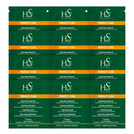 Zestaw 12 Próbek Perfect Curl Maska 12 x 15 ml