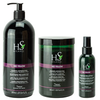HS Milano Zestaw No Yellow Szampon 1000 ml + Maska 1000 ml + Odżywka 150 ml