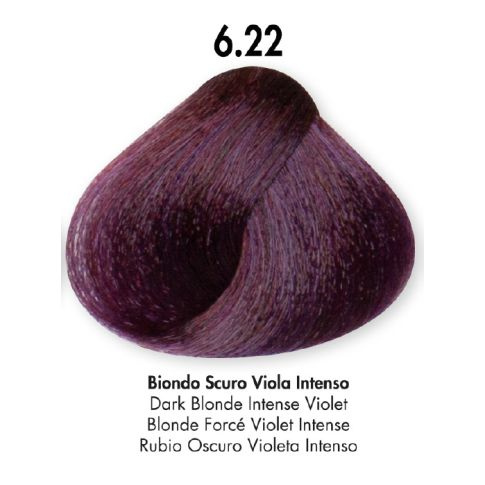 HS Milano Farba Do Włosów 6.22 Intensywny Fioletowy Ciemny Blond 100 ml