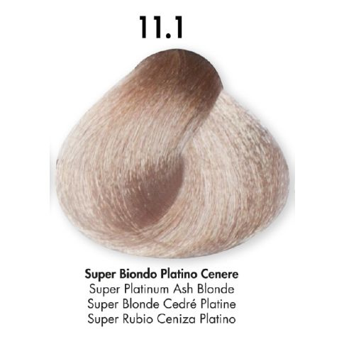 HS Milano Farba Do Włosów 11.1 Super Platynowy Popielaty Blond 100 ml