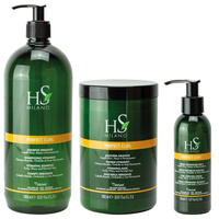 HS Milano Zestaw Perfect Curl Szampon 1000 ml + Maska 1000 ml  + Krem 150 ml