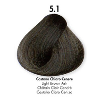 HS Milano Farba Do Włosów 5.1 Popielaty Jasny Brąz 100 ml 