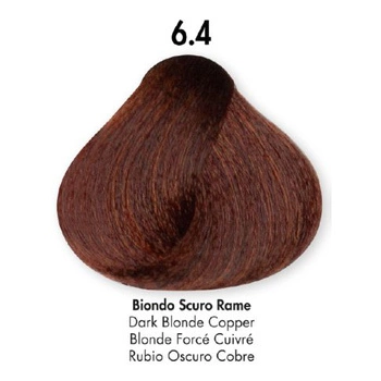 HS Milano Farba Do Włosów 6.4 Miedziany Ciemny Blond 100 ml 