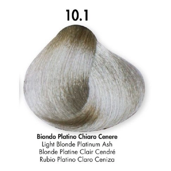 HS Milano Farba Do Włosów 10.1 Popielaty Jasny Platynowy Blond 100 ml 