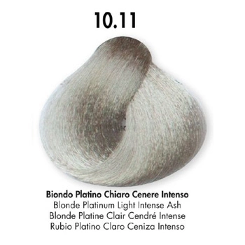 HS Milano Farba Do Włosów 10.11 Intensywny Popielaty Jasny Platynowy Blond 100 ml 