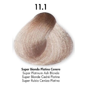 HS Milano Farba Do Włosów 11.1 Super Platynowy Popielaty Blond 100 ml 