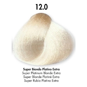 HS Milano Farba Do Włosów 12.0 Super Platynowy Blond Extra100 ml 