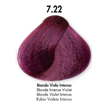 HS Milano Farba Do Włosów 7.22 Intensywny Fioletowy Blond 100 ml 