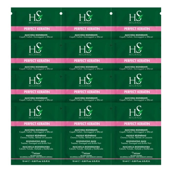Zestaw 12 Próbek Perfect Keratin Maska 12 x 15 ml 