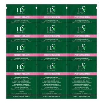 Zestaw 12 Próbek Perfect Keratin Szampon 12 x 15 ml 