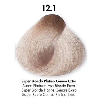 HS Milano Farba Do Włosów 12.1 Super Platynowy Popielaty Blond Extra 100 ml 